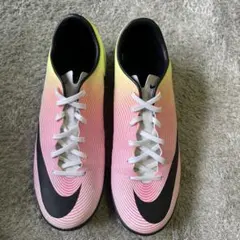 Nike サッカーシューズ 27.5cm ピンク/イエロー