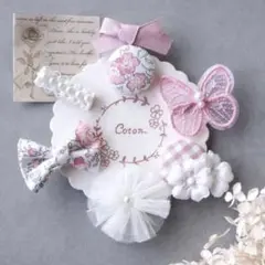 【No.18】ヘアクリップ ベビー キッズ 出産祝い プレゼント ヘアピン