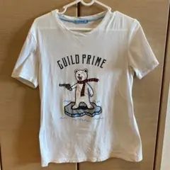ギルドプライム　レディース白クマＴシャツ　34サイズのサムネイル