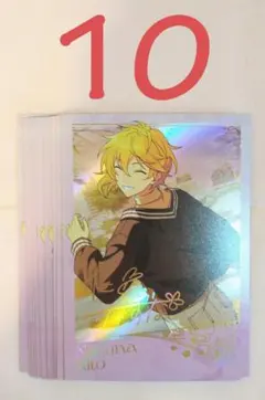 仁兎なずな あんスタ 中国 招募限定ポラロイド 開花前