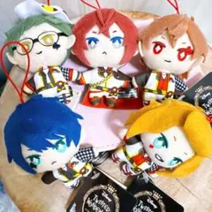 ツイステ 寮服マスコット ハーツラビュル寮 全5種セット