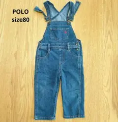 POLO ラルフローレン デニム オーバーオール 80 サロペットのサムネイル