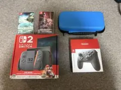Nintend switch2 ソフト、コントローラー、ケース付き