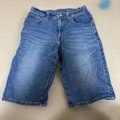 EDWIN 紺 Gパン　ハーフ　150cm