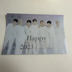 BTS Happy New Year 2023 グリーティングカード