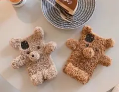 【激かわケース‼️】○数量限定○ iPhone 11 くまのぬいぐるみ風ケース