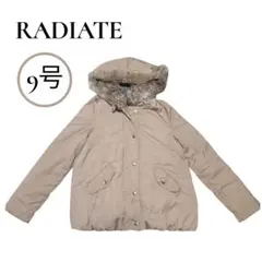 RADIATE ラディエイト ラビットファー 中綿　モッズコート M　ベージュ
