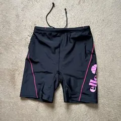 ellesse レディース水着 ブラック ピンクのサムネイル