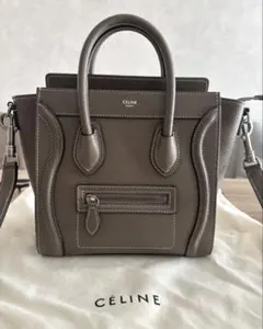 celine ラゲージ ナノ ハンドバッグ