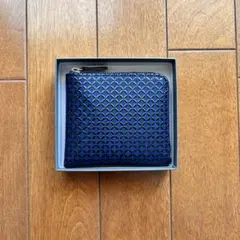 【新品未使用】JIZAING×INDEN 甲州印伝 L字ZIPパース 黒