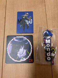CR Mondo ラバーキーチェーン カード コースター セット