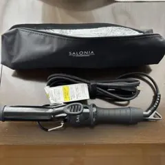 SALONIA ミニカールアイロン SL-011CB/SL-011CW