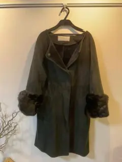 リアルムートン ファーコート