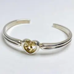 ティファニー TIFFANY ハート リボン バングル TIFFANY&Co. ティファニー ハートリボン バングル ブレスレット