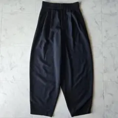 ジャーナルスタンダードレサージュ　ギャバカーブパンツ　黒　ブラック　ワイドパンツ