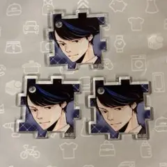天野明展　鴨乃橋ロンの禁断推理　アクリルパズルコレクション　翡翠