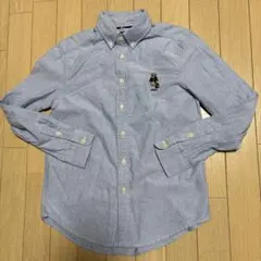 kids ラルフローレン　ベア　シャツ