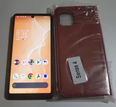 AQUOS SENSE 4 BASIC　ブラック　SIM ロック解除済み