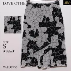 美品 LOVE OTHER スカート ロングスカート 花柄 フレアシルエット