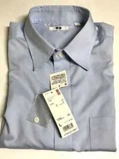 ユニクロ　 半袖ドライイージーケアドビーシャツ　Lサイズ　新品　★し9887