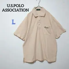 754 U.S.POLO ASSOCIATION ポロシャツ ロゴ刺繍 シンプル
