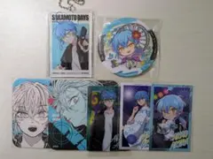 サカモトデイズ 赤尾晶 まとめ売り アクキー 缶バッジ コースター ウエハース