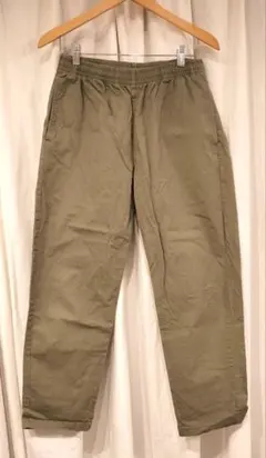 無印良品　リップストップイージーパンツ　グリーン　M