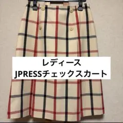 JPRESSレディースチェックスカート