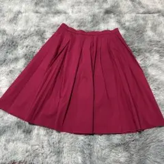 KUMIKYOKU 組曲 フレアスカート ピンク Lサイズ