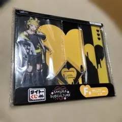 m*e様 タイトーくじ　桜ミク　F賞　鏡音レン　アクリルスタンド