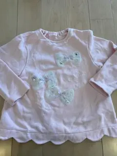 値下げ！　メゾピアノ　トレーナー　トップス　ピンク　120