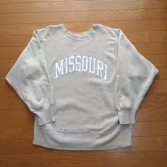 リバースウィーブ スウェット 80s usa製 トリコ ブルーステッチ