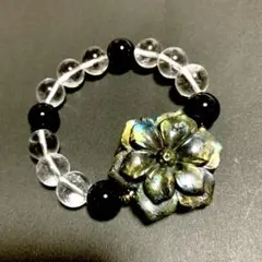 ⭐︎【高級】白水晶 ブレスレット 10.8mm - メルカリ