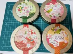 ルピシア　桜の緑茶　スリジエ　サクラ&ベリー　サクラ・ルイボス　缶のみのサムネイル