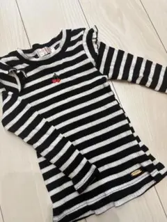 ポップスレモン　トップス 100cm ボーダー