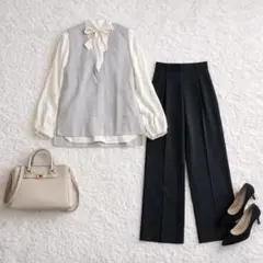 オフィスカジュアル コーデ売り フォーマルコーデ 3点セット M〜L