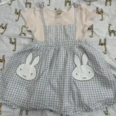 petit main 半袖ワンピース ミッフィ　100cm