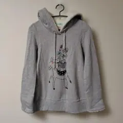 長袖パーカー　Mサイズ グレー