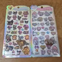 ♡サンリオ うるちゅるポップ 日焼け ベイビー　ボンボンドロップシール 2枚