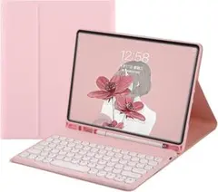 iPad mini6 第6世代 iPadケース ワイヤレスキーボード ピンク