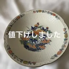昭和レトロ　古伊万里大皿　直径約25㎝　即購入可能です。