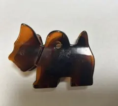 犬型ブラウンヘアクリップのサムネイル