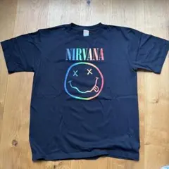 Nirvana ニルヴァーナ レインボー スマイル Tシャツ Jeff Ross - メルカリ