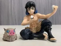 【美品】鬼滅の刃 嘴平伊之助 プレミアムちょこのせフィギュア