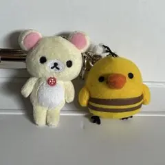 コリラックマ　キイロイトリ　ぬいぐるみ　平成レトロ　2個セット