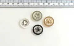 ボタン　シェルクリア　値下げ