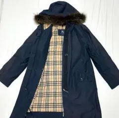 BURBERRY LONDON 裏地ノバチェック フード付きコート 11
