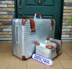 リモワ　トパーズサイドハンドル　ヴィンテージ レトロ リモワ プルタブ サイドハンドル 2輪 72L キャリー