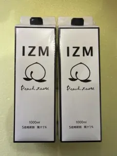 IZM 酵素ドリンク ピーチ PEACH TASTE 2本セットのサムネイル