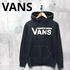 VANS バンズ メンズ プルオーバースウェットパーカー M ブラックのサムネイル